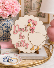 Load image into Gallery viewer, DIY Silly Goose Paint Kit | Farmhouse Goose Door Hanger | Wooden Goose Craft Kit | Paint Your Own Goose | DIY Craft Gift for Adults & Kids