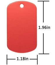 Load image into Gallery viewer, Epilepsy Medical Alert Dog Tag Necklace and Keyring Set