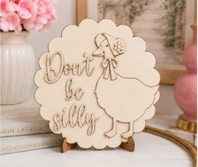 Load image into Gallery viewer, DIY Silly Goose Paint Kit | Farmhouse Goose Door Hanger | Wooden Goose Craft Kit | Paint Your Own Goose | DIY Craft Gift for Adults &amp; Kids
